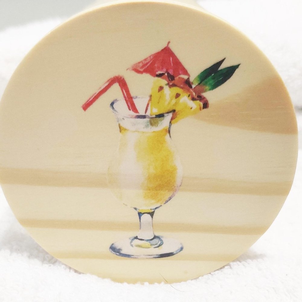 NEW! RAE DUNN “Piña Colada” Scented Candle - Picture 2 of 7